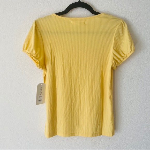 Francesca's | NWT Thea Square Neck Top - Picture 6 of 7